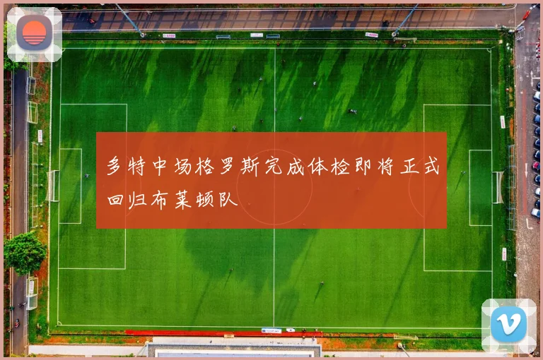 多特中场格罗斯完成体检即将正式回归布莱顿队